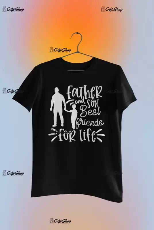 Father and son, tricou cu mesaj, tgs0276b